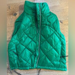 Sanctuary Emerald Quilted Vest
